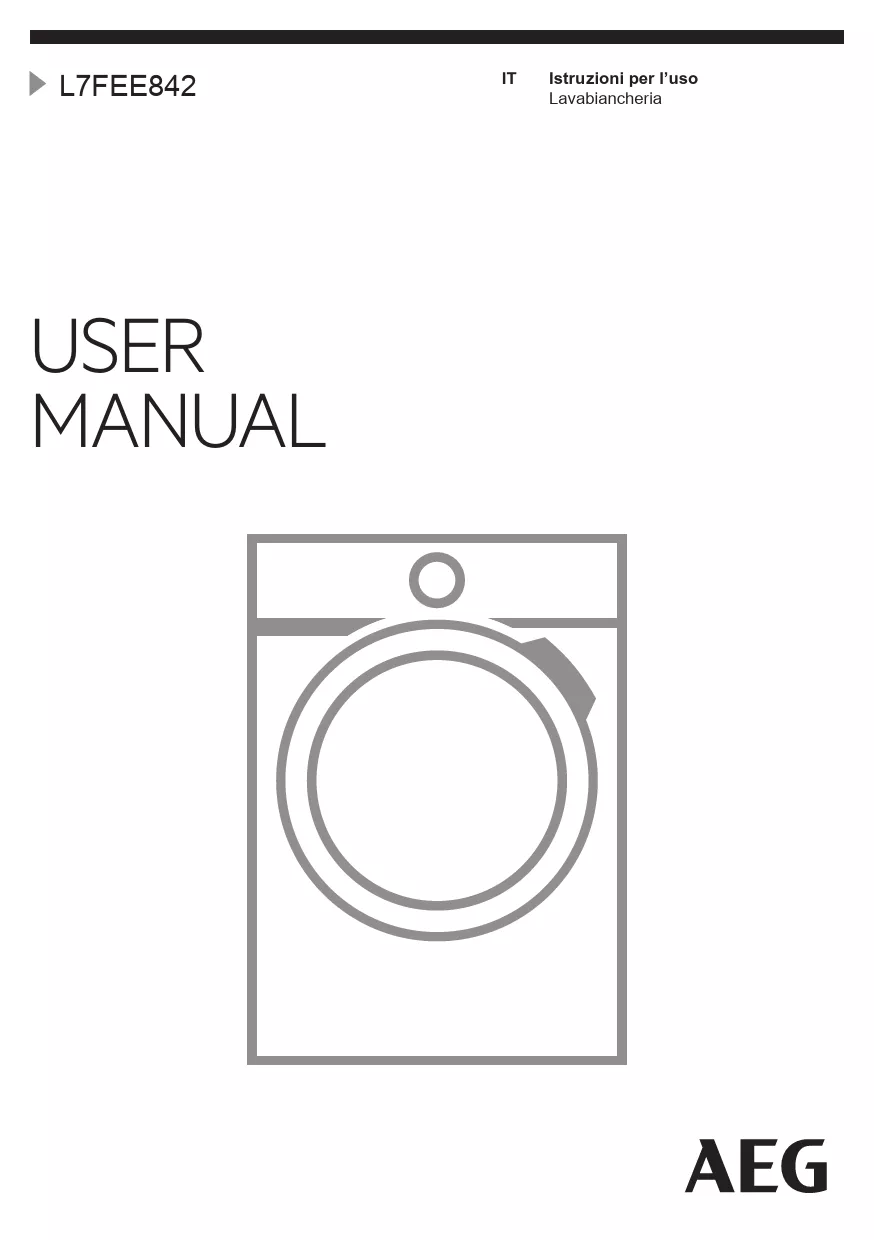 Mode d'emploi AEG L7FEE842