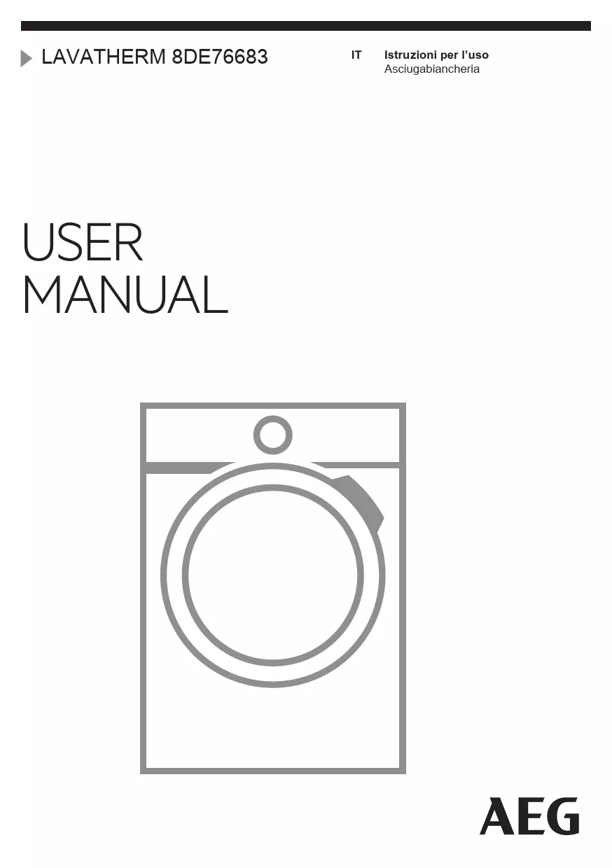 Mode d'emploi AEG T8DEE852