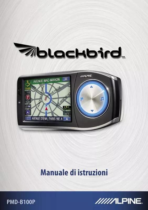 Mode d'emploi ALPINE PMD-B100P-BLACKBIRD