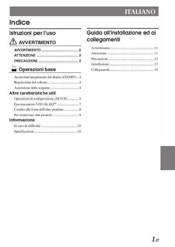 Mode d'emploi ALPINE TME-M770