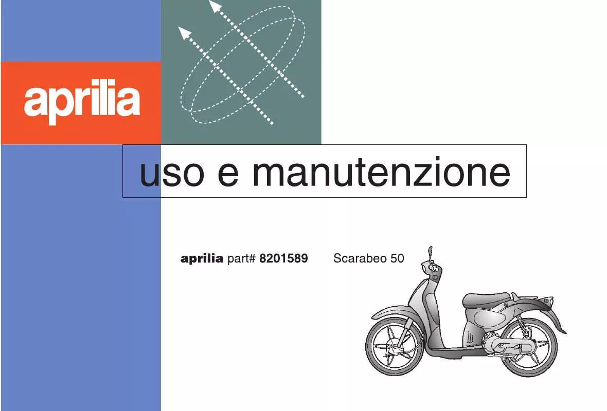 Mode d'emploi APRILIA SCARABEO 50