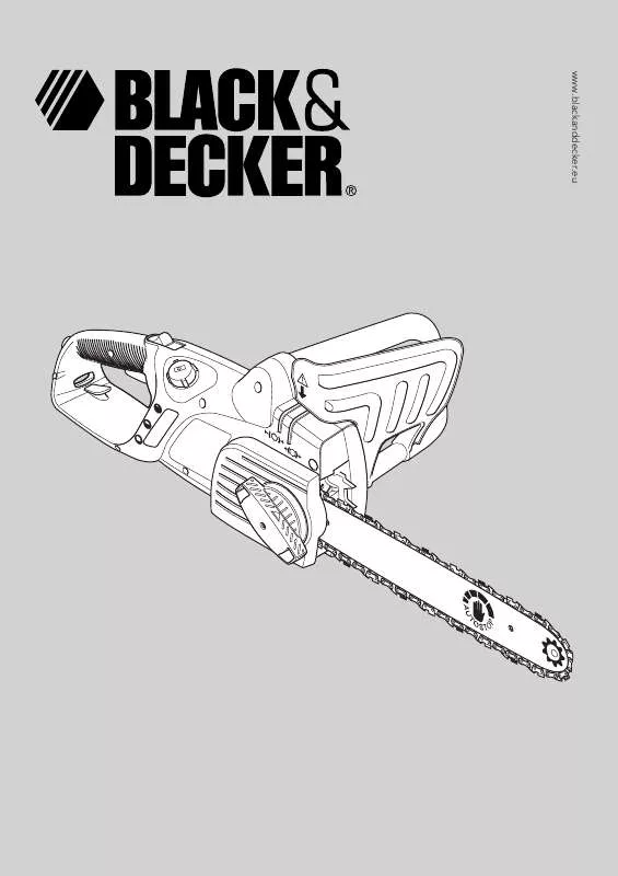 Mode d'emploi BLACK & DECKER GK1640T