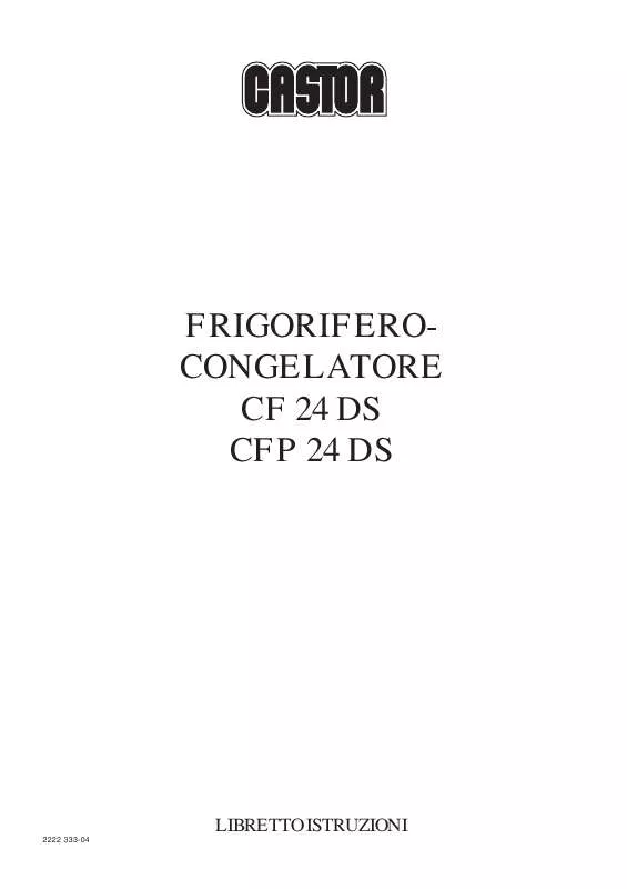 Mode d'emploi CASTOR CF240DS