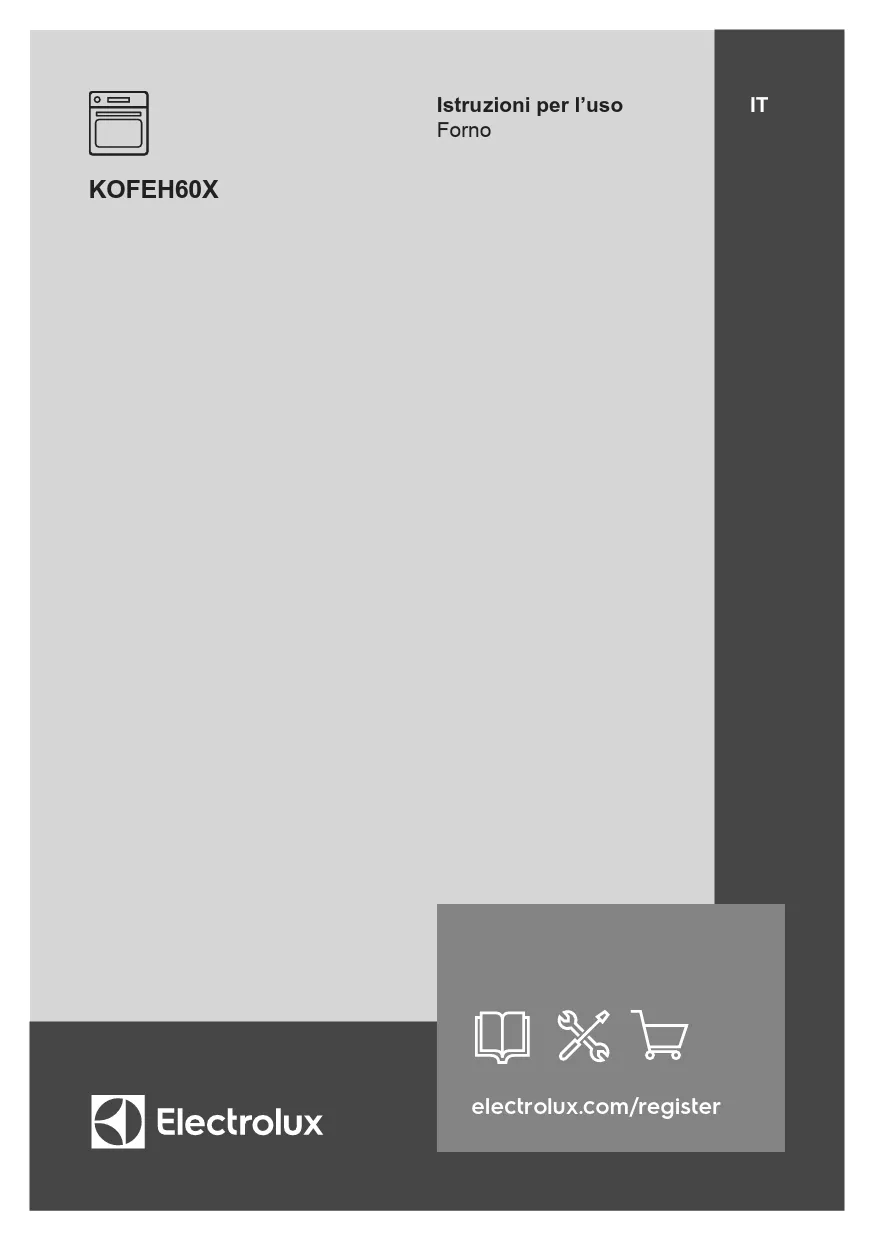 Mode d'emploi ELECTROLUX KOFEH60W