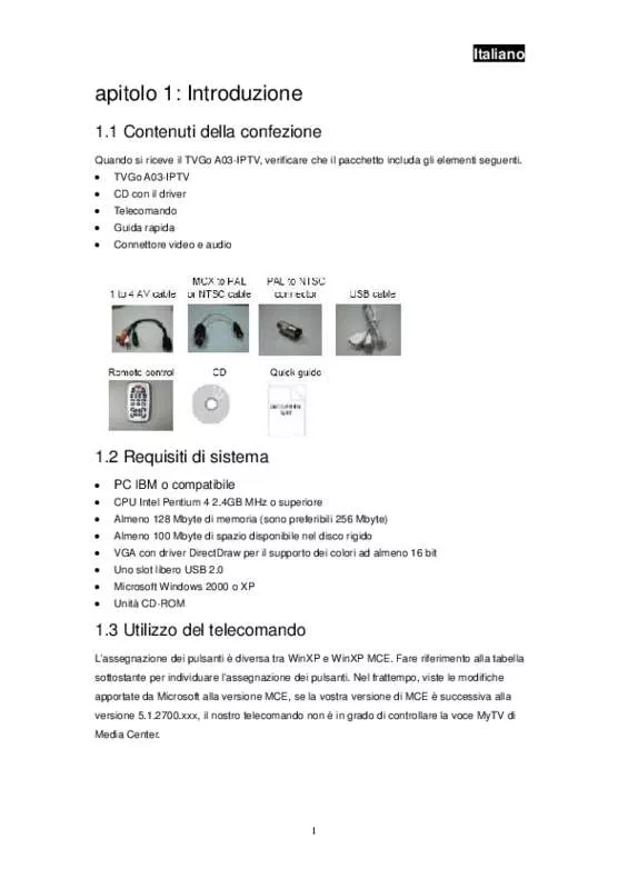 Mode d'emploi GENIUS A03-IPTV