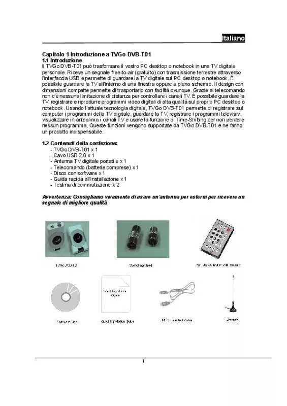 Mode d'emploi GENIUS DVB-T01