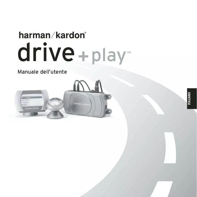 Mode d'emploi HARMAN KARDON DRIVE + PLAY [HK-DP1EU]