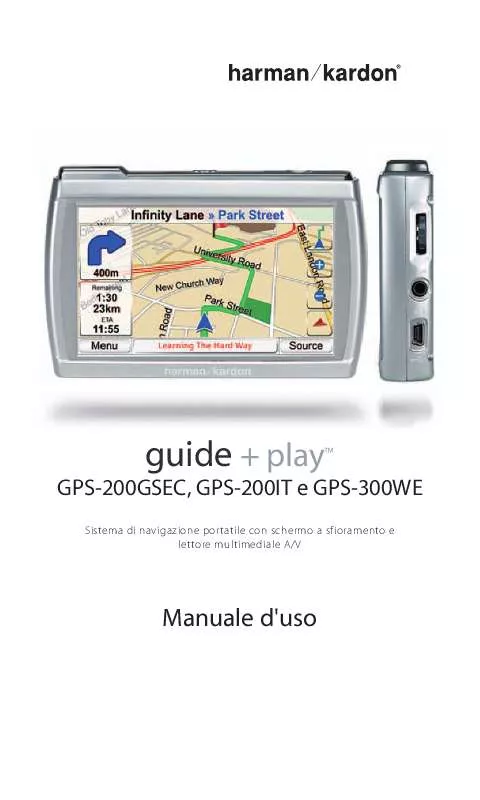 Mode d'emploi HARMAN KARDON GPS-300 [GPS-300WE]