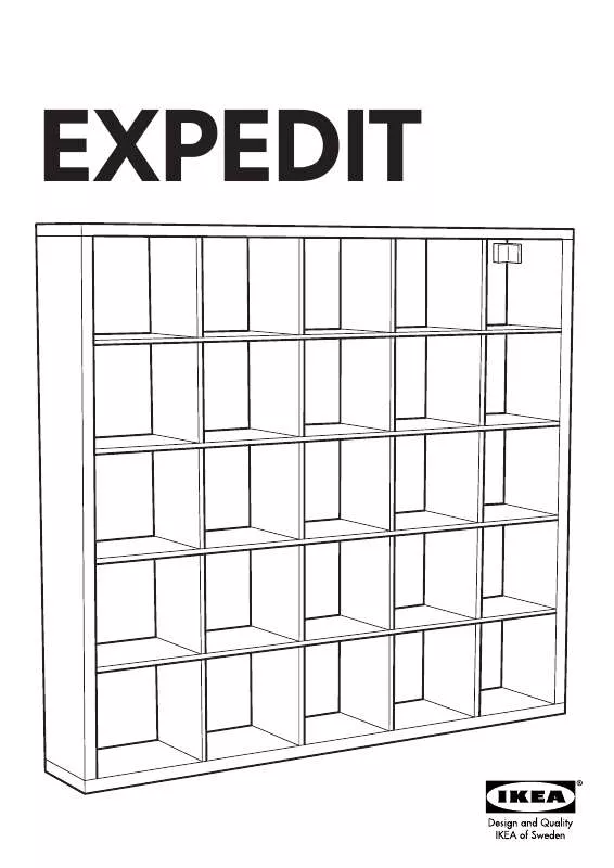 Mode d'emploi IKEA EXPEDIT LIBRERIA 185X185 CM