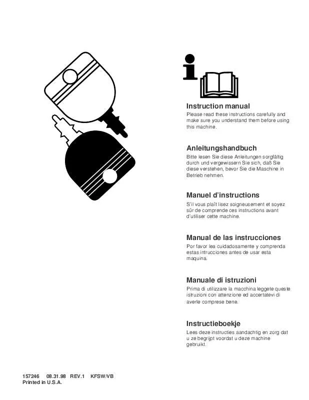 Mode d'emploi JONSERED LR 10