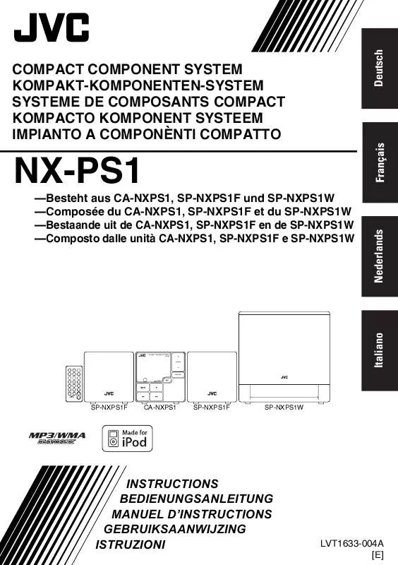 Mode d'emploi JVC NX-PS1