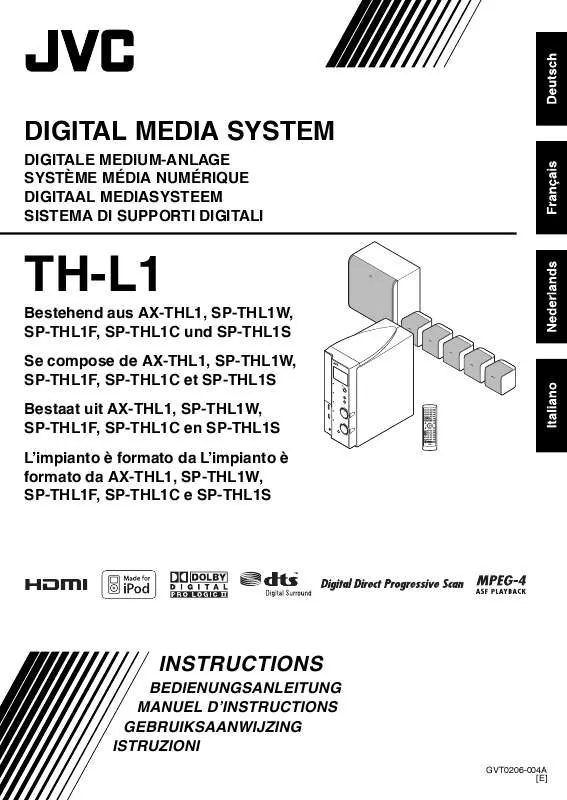 Mode d'emploi JVC TH-L1