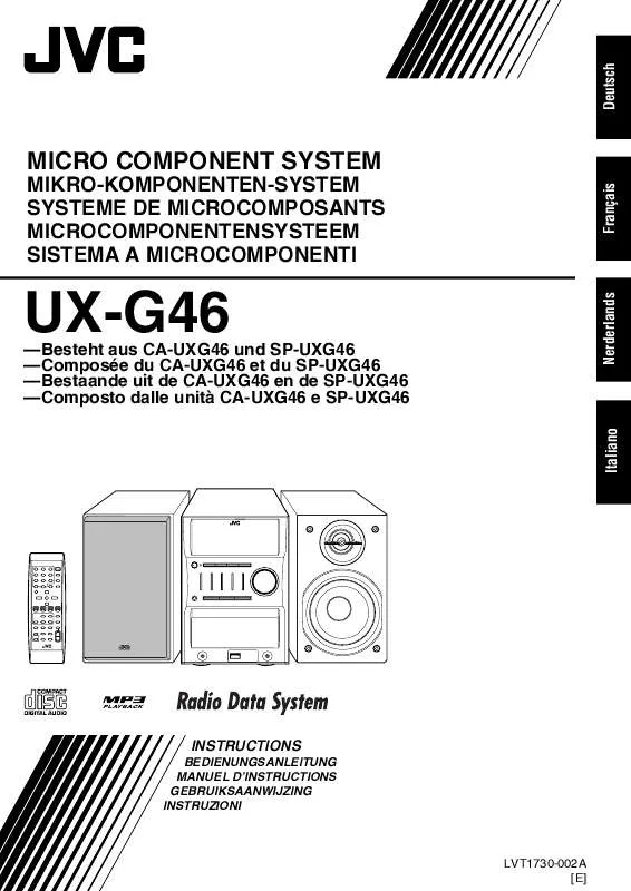 Mode d'emploi JVC UX-G46