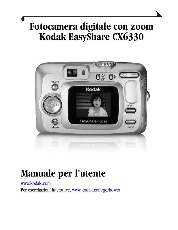 Mode d'emploi KODAK CX6330