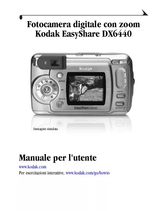 Mode d'emploi KODAK DX6440