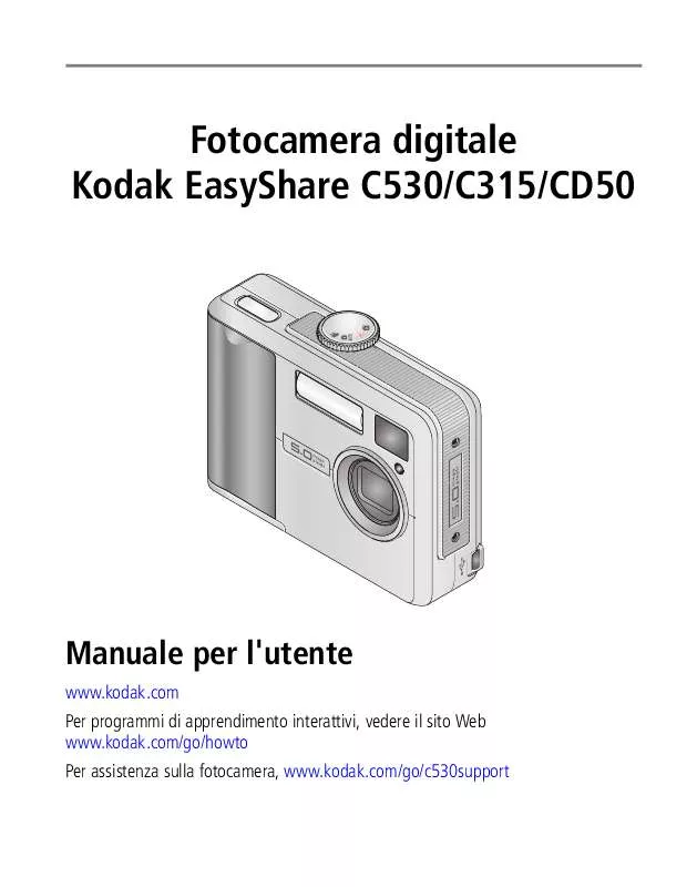 Mode d'emploi KODAK EASYSHARE C315