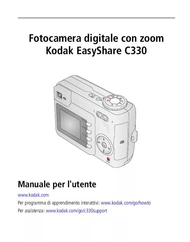 Mode d'emploi KODAK EASYSHARE C330