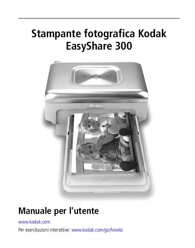 Mode d'emploi KODAK EASYSHARE PHOTO PRINTER 300