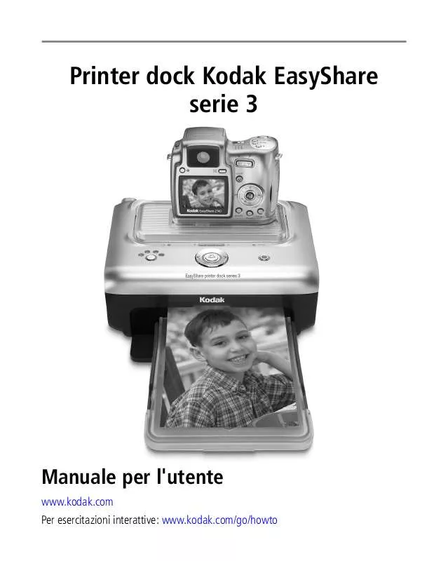 Mode d'emploi KODAK PRINTER DOCK 3