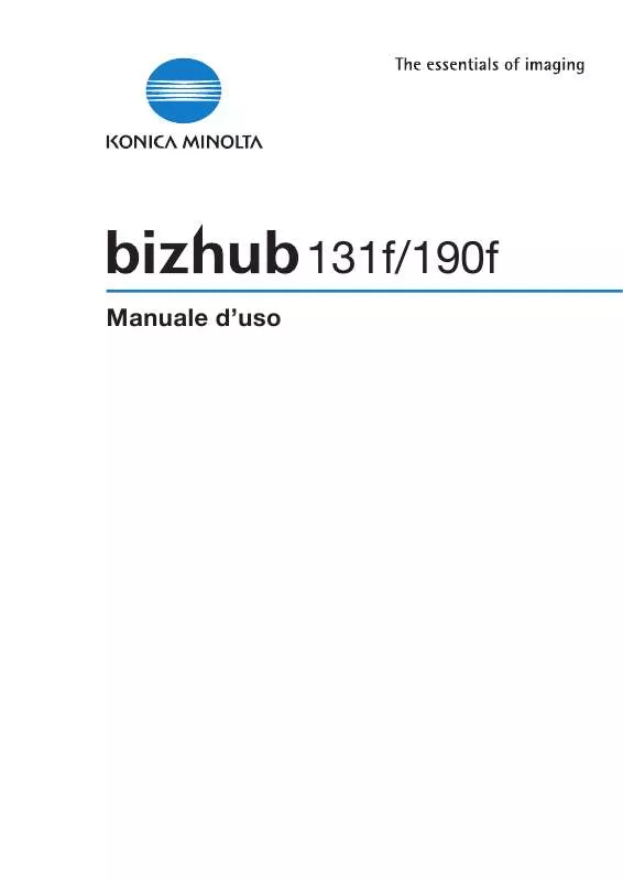 Mode d'emploi KONICA MINOLTA BIZHUB 131F