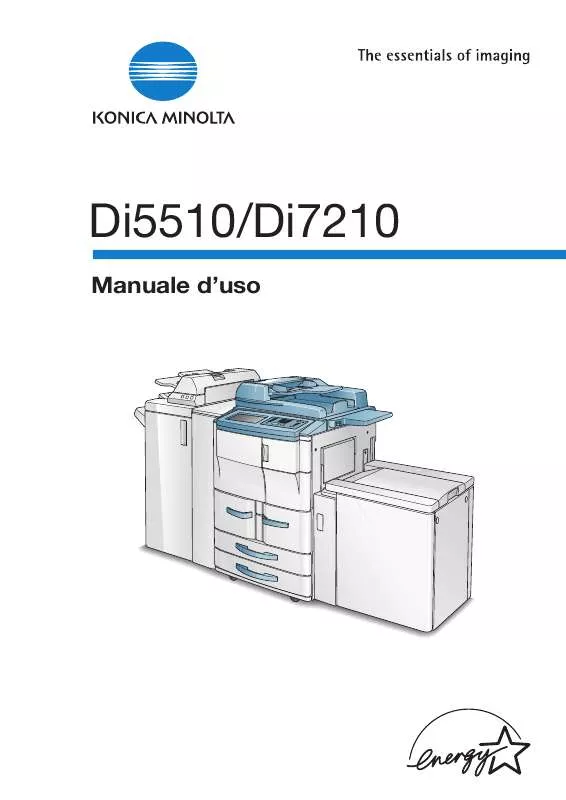 Mode d'emploi KONICA MINOLTA DI7210