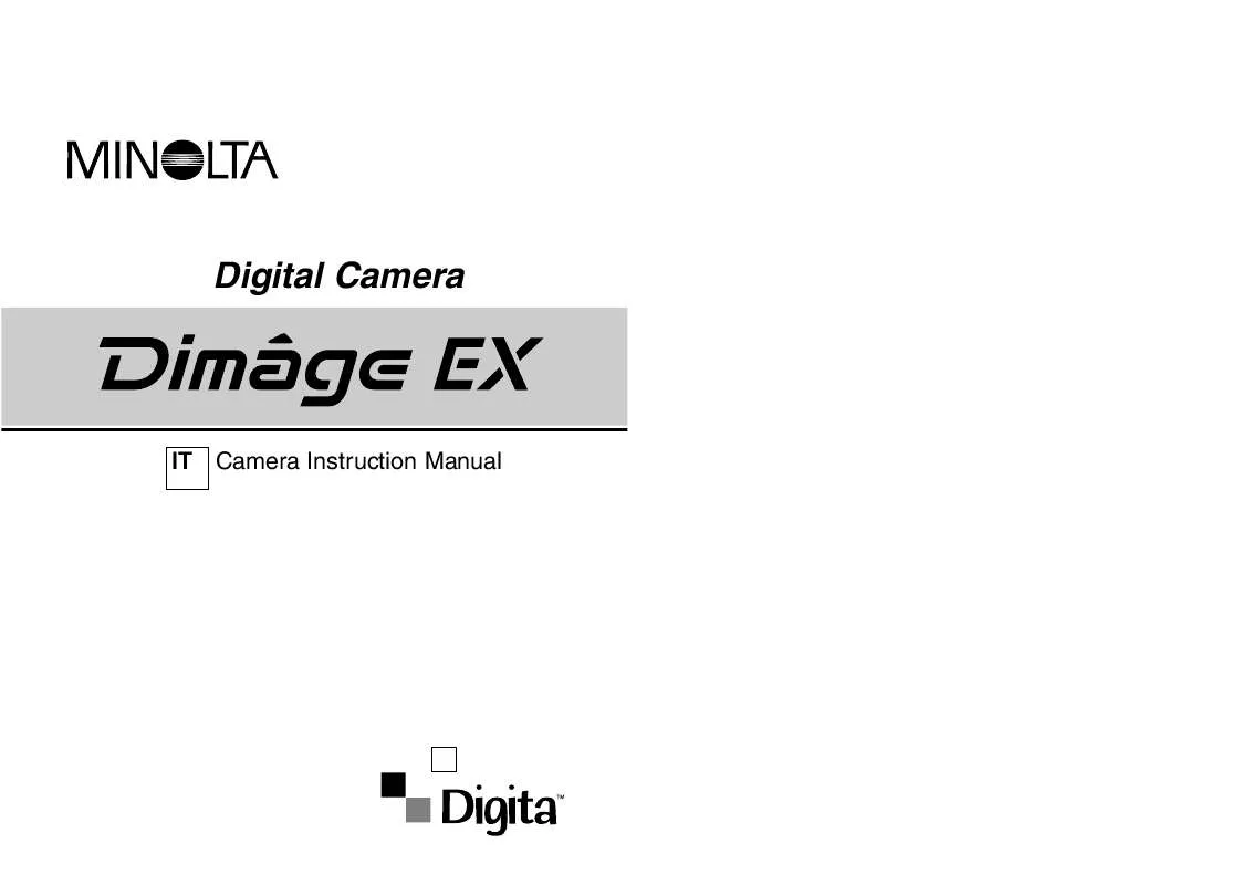 Mode d'emploi KONICA MINOLTA DIMAGE EX HARDWARE