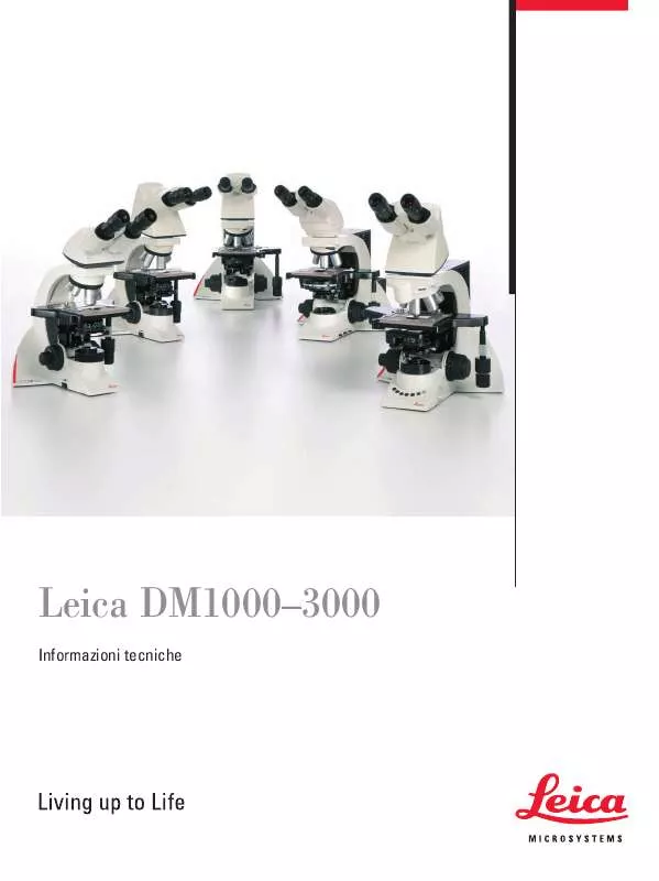 Mode d'emploi LEICA DM3000LED