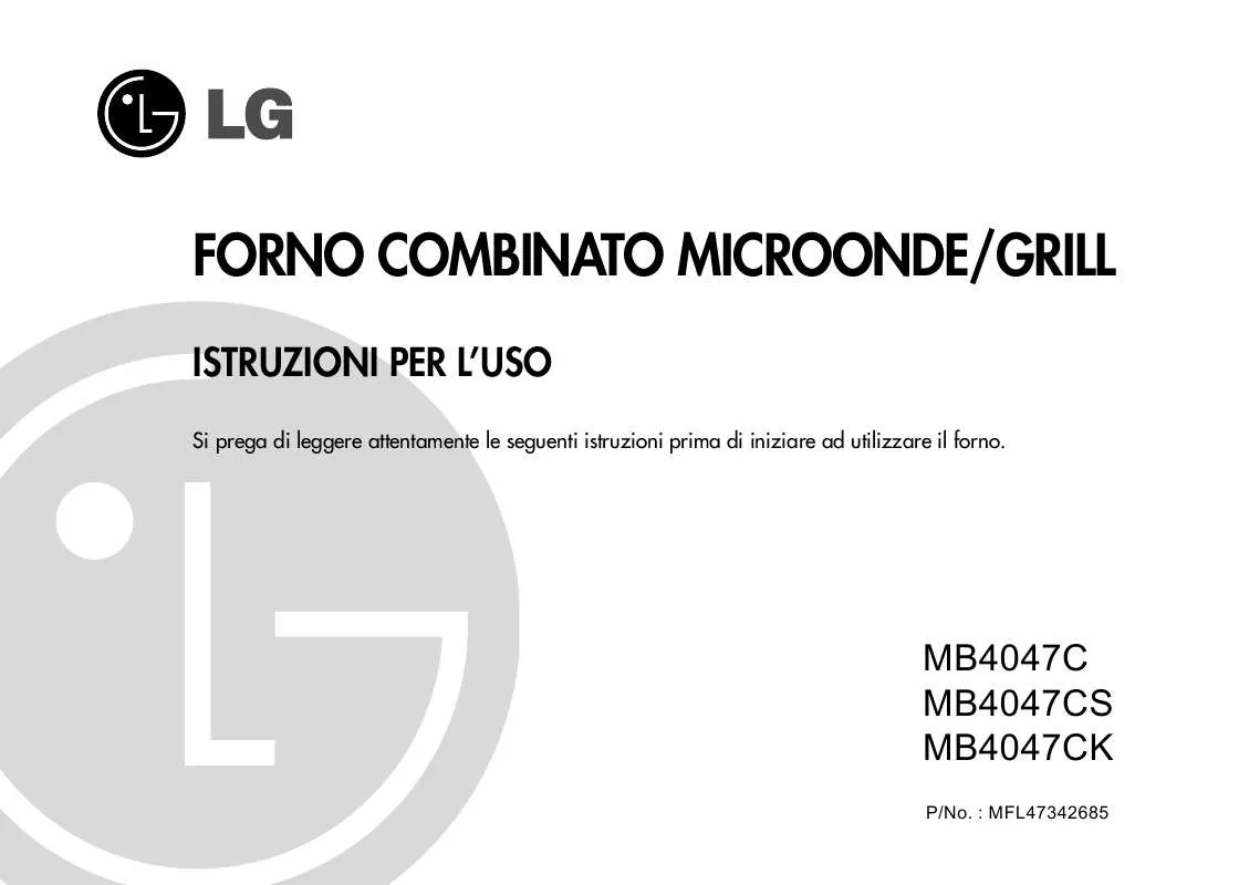 Mode d'emploi LG MB4047C