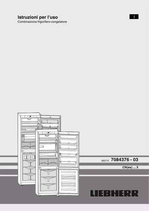 Mode d'emploi LIEBHERR CN 4003