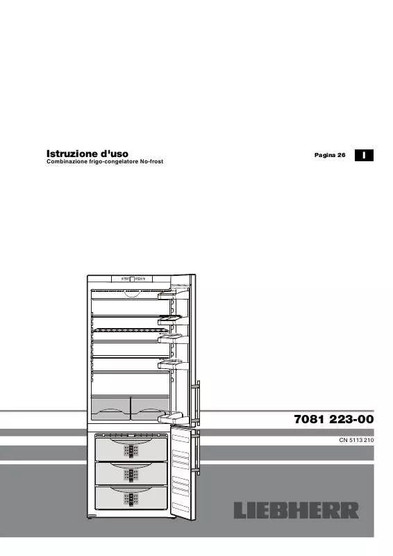 Mode d'emploi LIEBHERR CN 5113