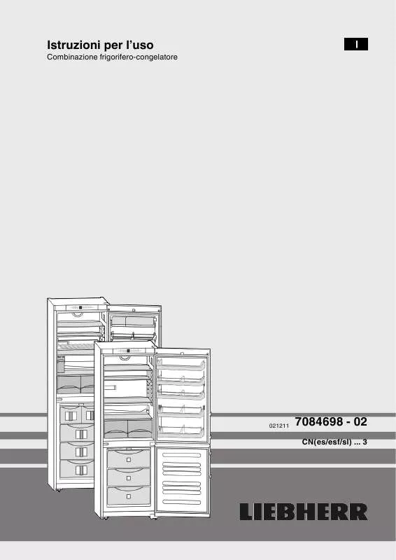 Mode d'emploi LIEBHERR CNSL 3503