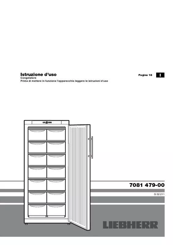 Mode d'emploi LIEBHERR G 5216