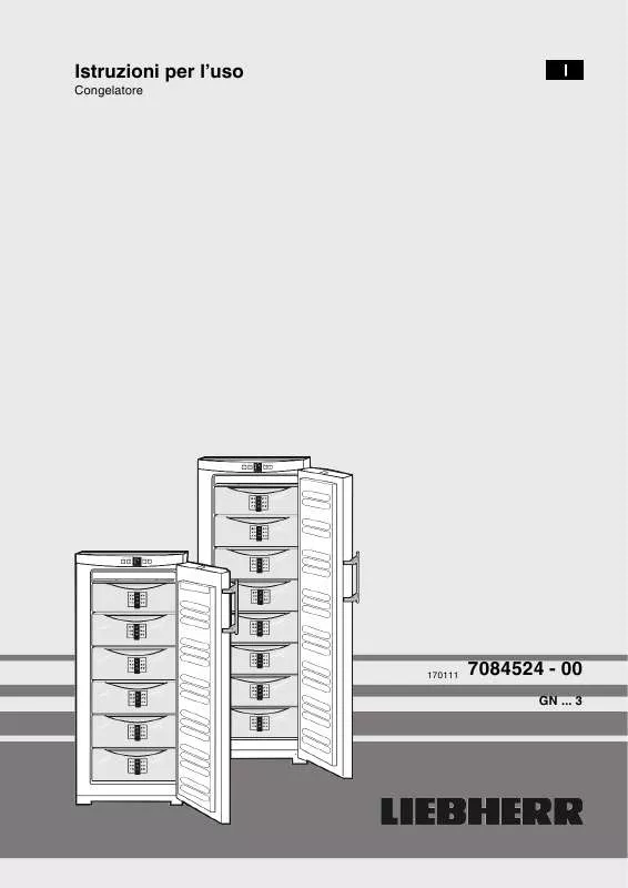 Mode d'emploi LIEBHERR GN 3113