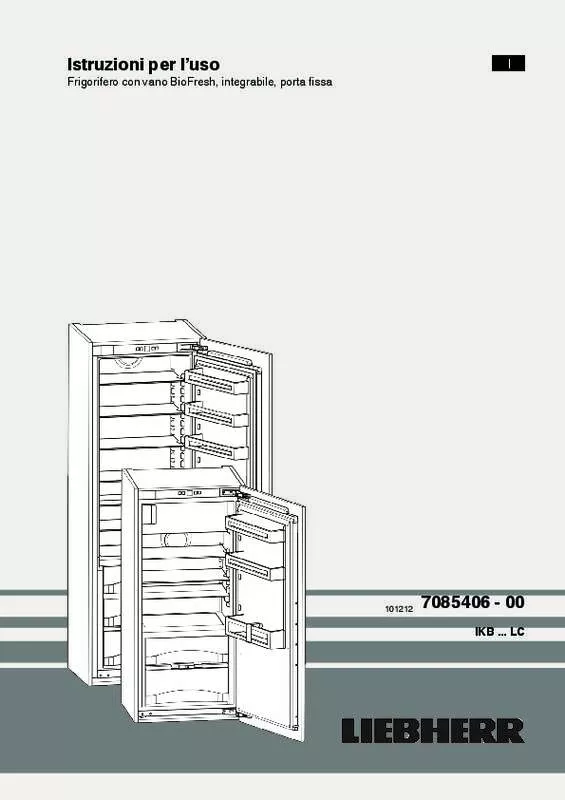 Mode d'emploi LIEBHERR IKB 2310 COMFORT BIOFRESH