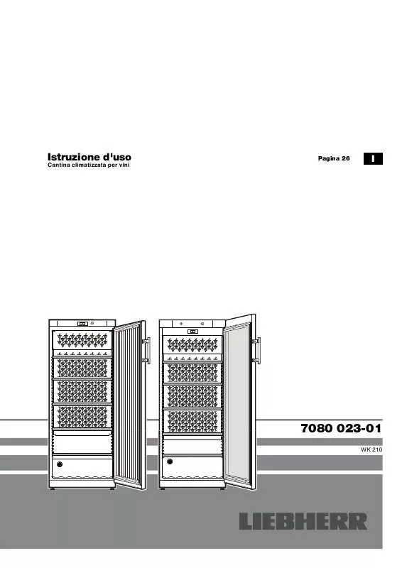 Mode d'emploi LIEBHERR WK 4126