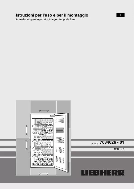 Mode d'emploi LIEBHERR WTI 2050 VINIDOR