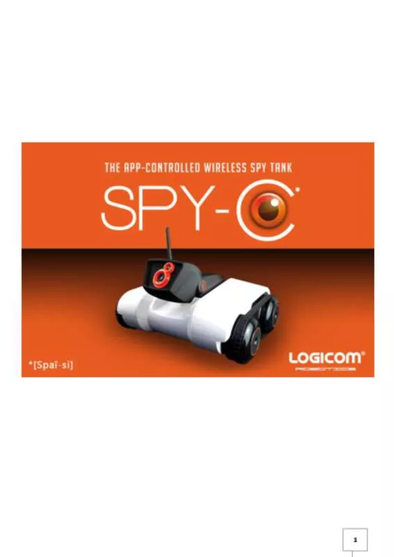 Mode d'emploi LOGICOM SPY-C