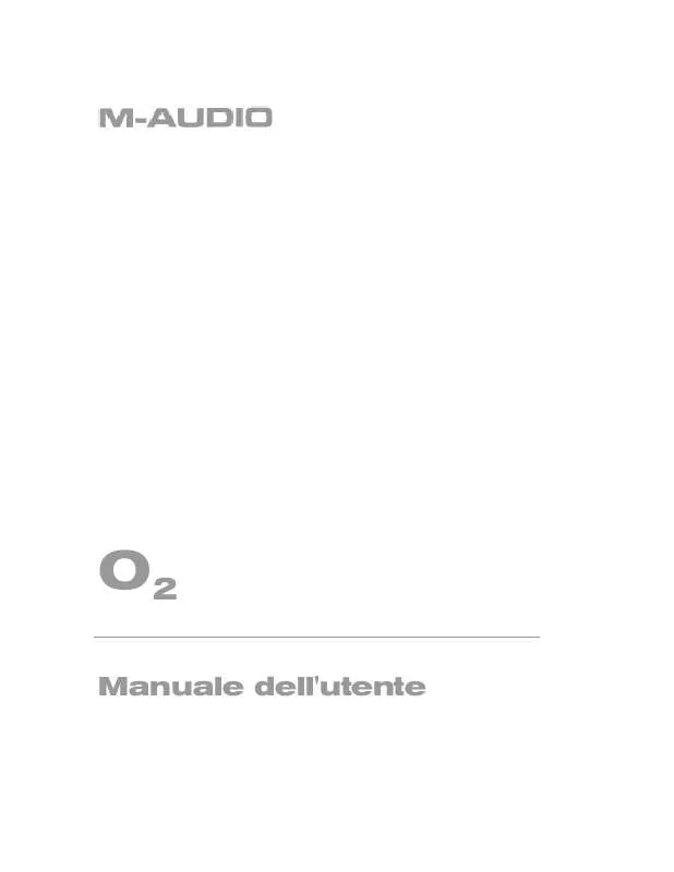 Mode d'emploi M-AUDIO O2