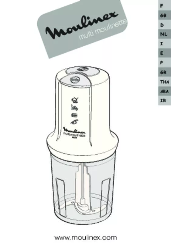 Mode d'emploi MOULINEX AT 71R4
