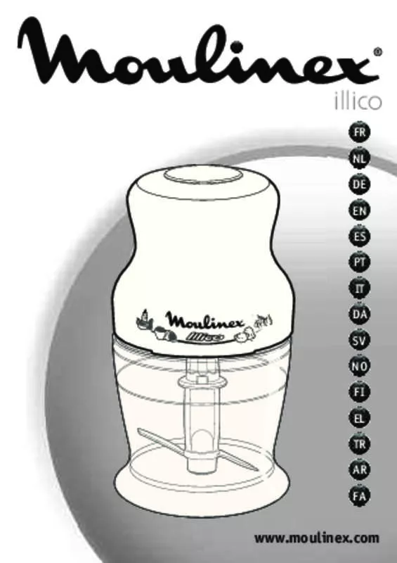 Mode d'emploi MOULINEX DJ 2002