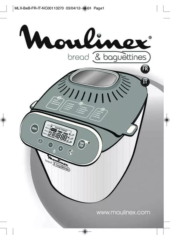 Mode d'emploi MOULINEX OW 3501