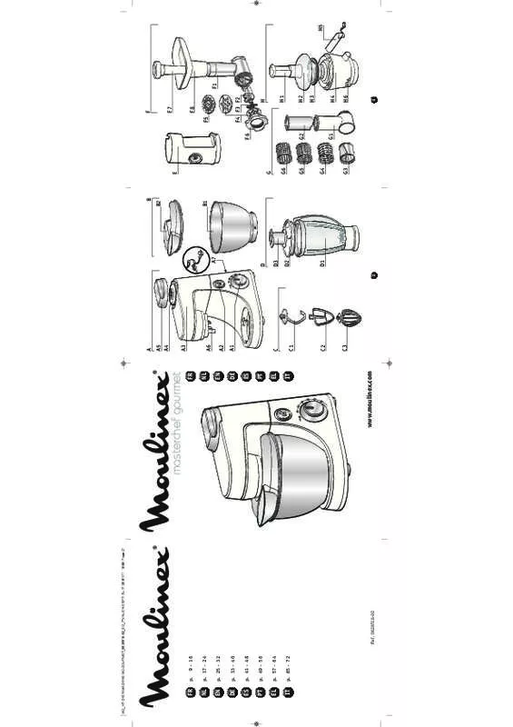 Mode d'emploi MOULINEX QA 402G