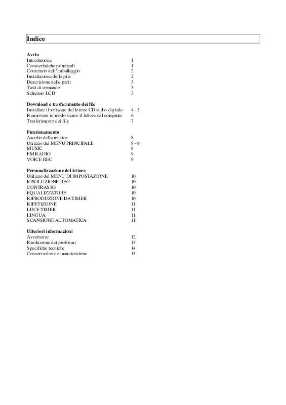 Mode d'emploi MPMAN MP-FUB33