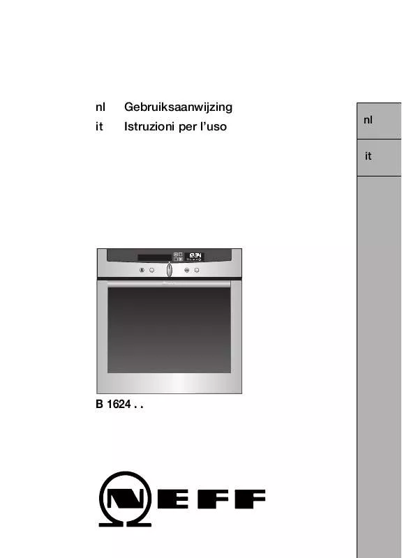 Mode d'emploi NEFF B1624S0