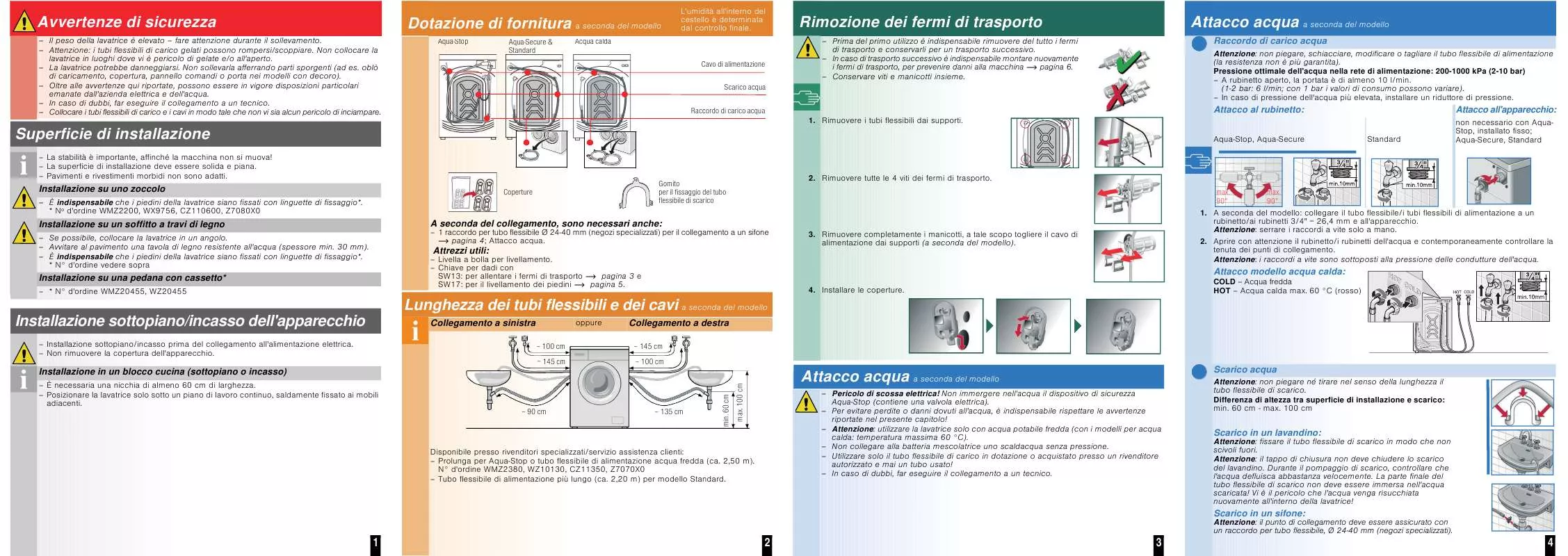 Mode d'emploi NEFF W7320F3EU