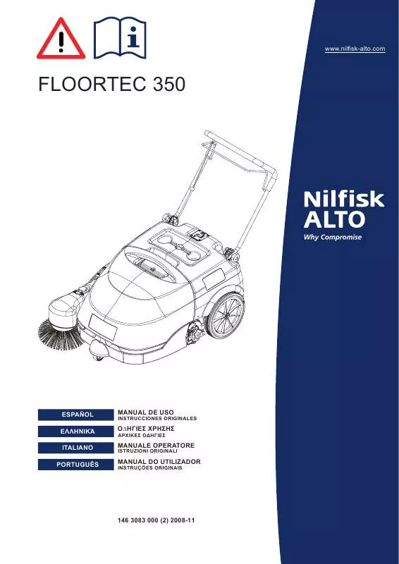 Mode d'emploi NILFISK FLOORTEC 350