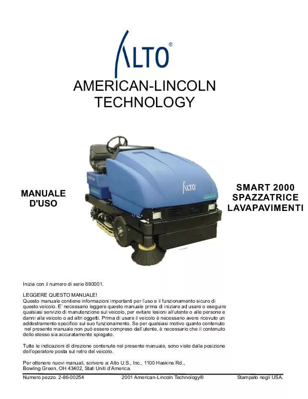 Mode d'emploi NILFISK SMART 2000