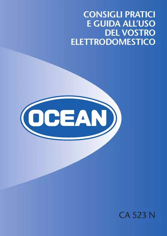 Mode d'emploi OCEAN CA523N