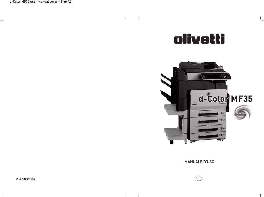 Mode d'emploi OLIVETTI D-COLOR MF35