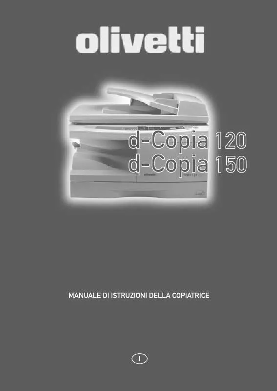 Mode d'emploi OLIVETTI D-COPIA 120/150